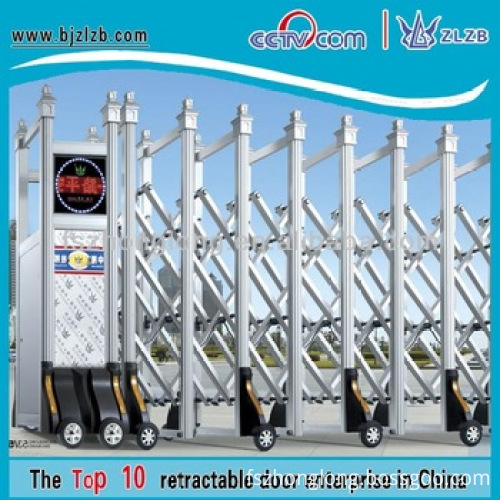 Modern gate design with slide gate motors industrial entrance